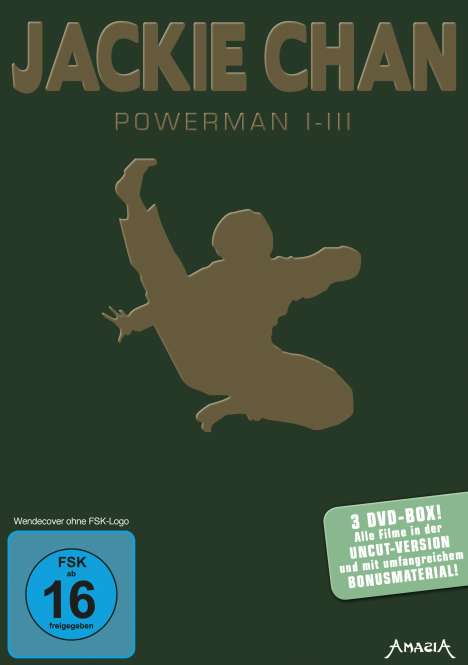Jackie Chan: Powerman 1-3, 3 DVDs