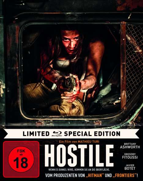 Hostile (Blu-ray im FuturePak), Blu-ray Disc