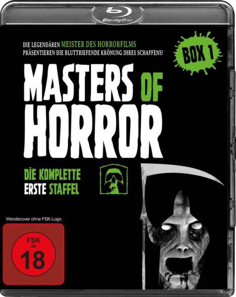 Masters of Horror Staffel 1 (Blu-ray), 4 Blu-ray Discs
