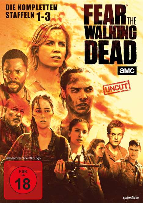 Fear the Walking Dead Staffel 1-3, 10 DVDs