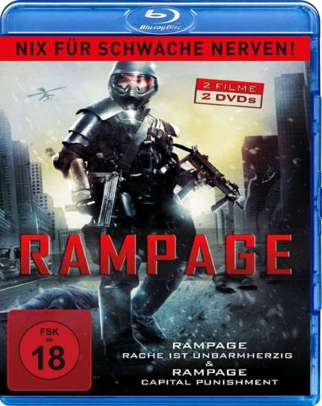 Rampage - Double Feature (Blu-ray), 2 Blu-ray Discs