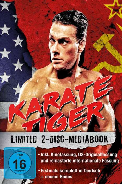 Karate Tiger (Blu-ray im Mediabook), 2 Blu-ray Discs