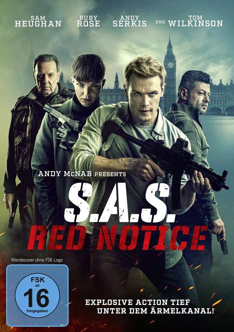 S.A.S. Red Notice, DVD