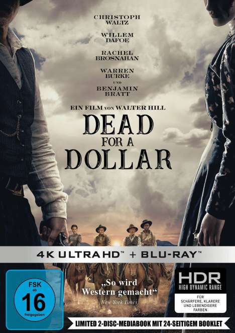 Dead for a Dollar (Ultra HD Blu-ray &amp; Blu-ray im Mediabook), 1 Ultra HD Blu-ray und 1 Blu-ray Disc
