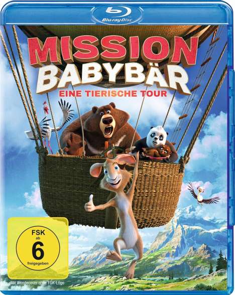 Mission Babybär - Eine tierische Tour (Blu-ray), Blu-ray Disc