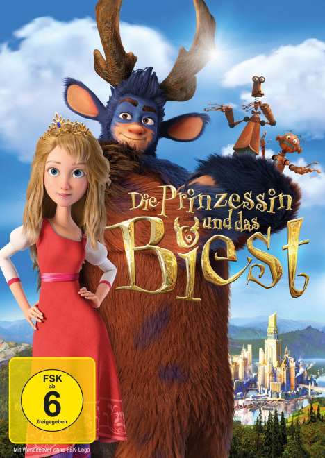 Die Prinzessin und das Biest, DVD
