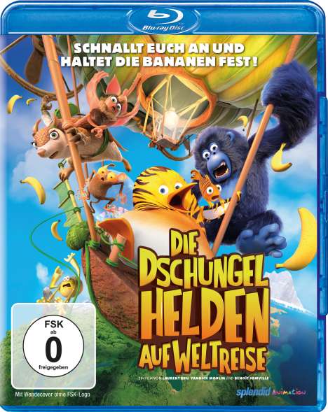 Die Dschungelhelden auf Weltreise (Blu-ray), Blu-ray Disc
