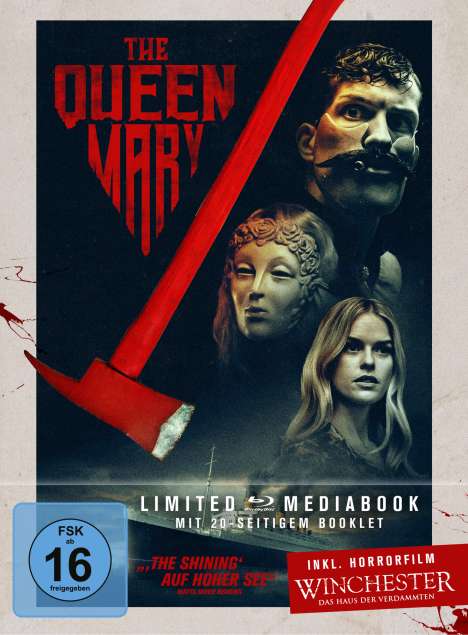 The Queen Mary (Blu-ray im Mediabook), 2 Blu-ray Discs