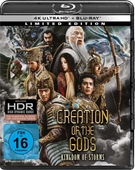 Creation of the Gods: Kingdom of Storms (Ultra HD Blu-ray &amp; Blu-ray), 1 Ultra HD Blu-ray und 1 Blu-ray Disc