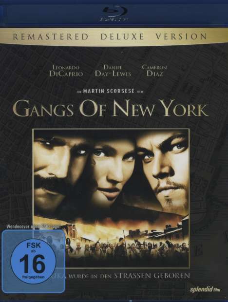 Gangs of New York (Special Edition) (Blu-ray), Blu-ray Disc