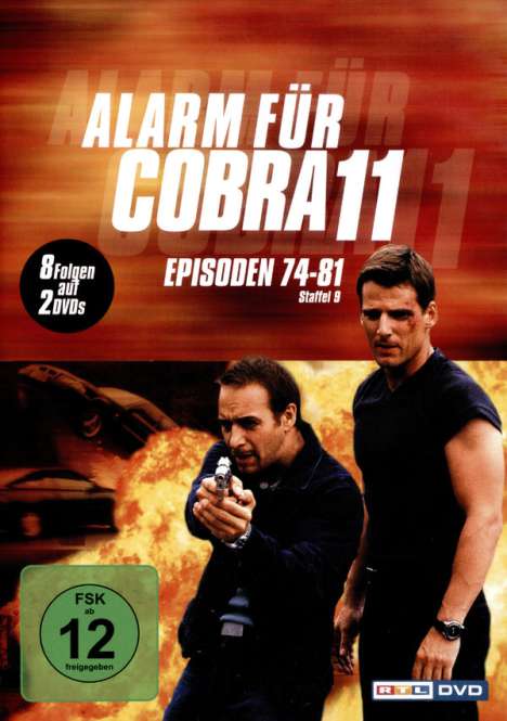 Alarm für Cobra 11 Staffel 9, 2 DVDs