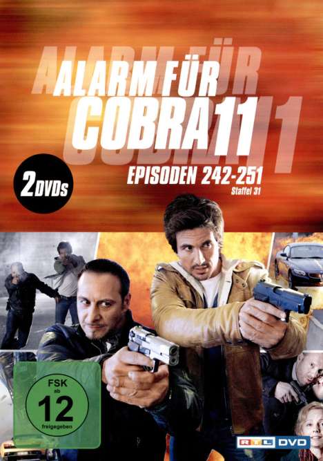 Alarm für Cobra 11 Staffel 31, 2 DVDs