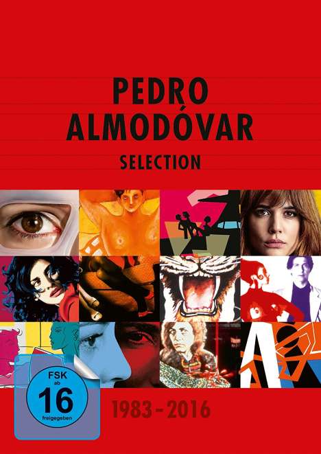 Pedro Almodóvar Selection, 12 DVDs