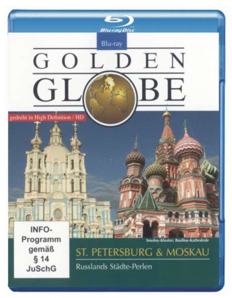 Russland: St. Petersburg &amp; Moskau (Blu-ray), Blu-ray Disc