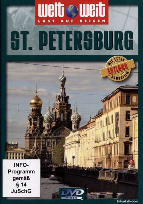 Russland: St. Petersburg &amp; Moskau, 2 DVDs