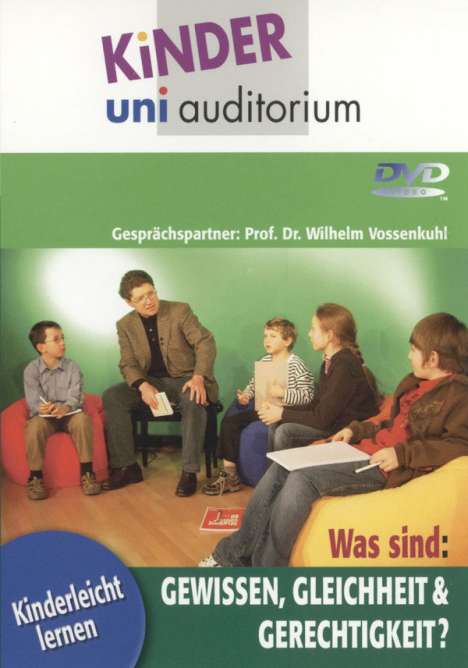 Kinder-uni-auditorium: Was sind Gewissen, Gleichheit ..., DVD
