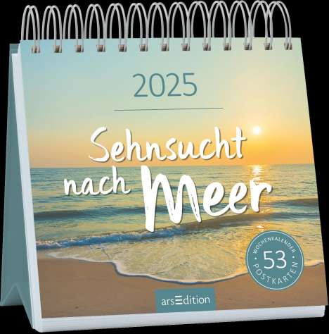 Postkartenkalender Sehnsucht nach Meer 2025, Kalender