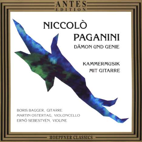 Niccolo Paganini (1782-1840): 60 "Barucaba"-Variationen f.Violine &amp; Gitarre, CD