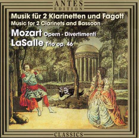 Rick LaSalle (geb. 1951): Trio f.2 Klarinetten &amp; Fagott op.46, CD