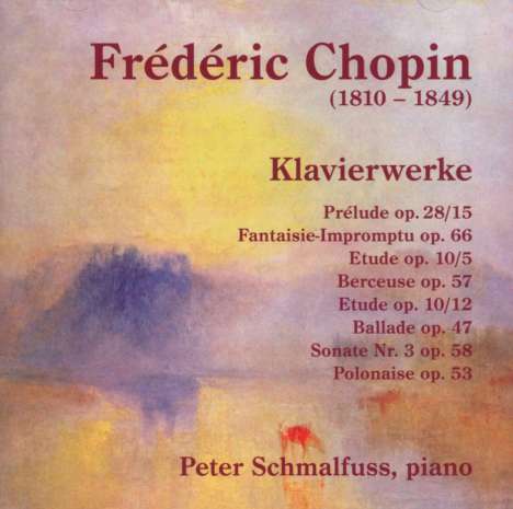 Frederic Chopin (1810-1849): Klavierwerke, CD