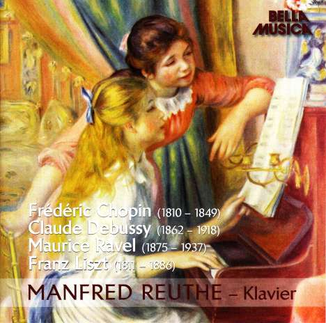 Manfred Reuthe,Klavier, CD