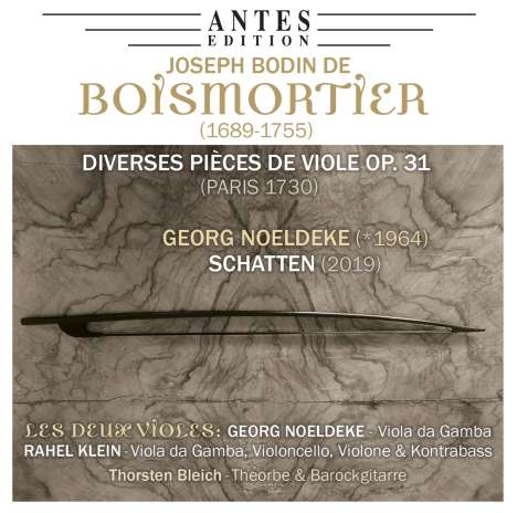 Joseph Bodin de Boismortier (1689-1755): Pieces de Viole op.31, CD