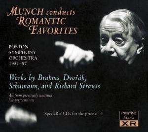 Charles Munch conducts Romantic Favorites, 5 CDs