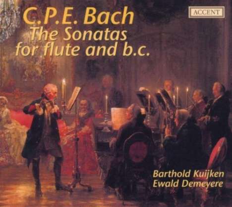 Carl Philipp Emanuel Bach (1714-1788): Flötensonaten Wq.123-131,133,134, 2 CDs