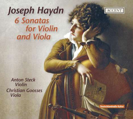 Joseph Haydn (1732-1809): Sonaten für Violine &amp; Viola H6 Nr.1-6, CD
