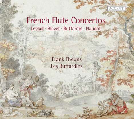 French Flute Concertos, CD