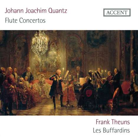 Johann Joachim Quantz (1697-1773): Flötenkonzerte in d-moll, G-Dur, g-moll, a-moll, CD