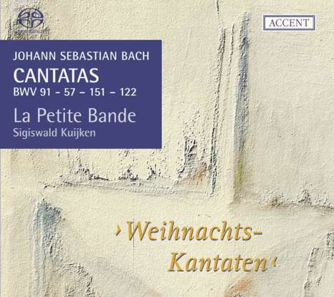Johann Sebastian Bach (1685-1750): Kantaten BWV 57,91,122,151 (Weihnachtskantaten), Super Audio CD