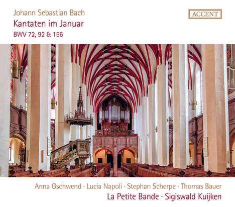 Johann Sebastian Bach (1685-1750): Kantaten BWV 72,92,156, CD