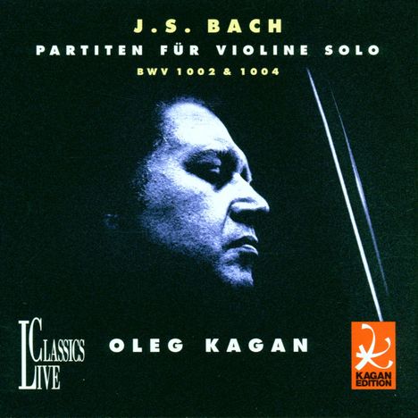 Johann Sebastian Bach (1685-1750): Partiten für Violine BWV 1002 &amp; 1004, CD