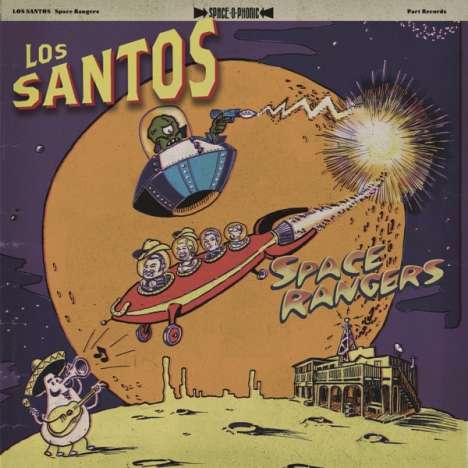 Los Santos: Space Rangers (Limited Edition), Single 10"