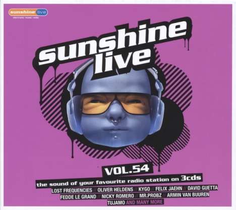 Sunshine Live 54, 3 CDs