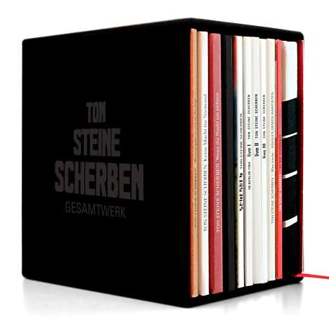 Ton Steine Scherben: Gesamtwerk (Limited Edition), 13 CDs und 1 Buch