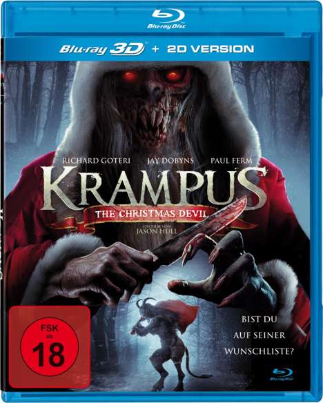 Krampus - The Christmas Devil (3D Blu-ray), Blu-ray Disc