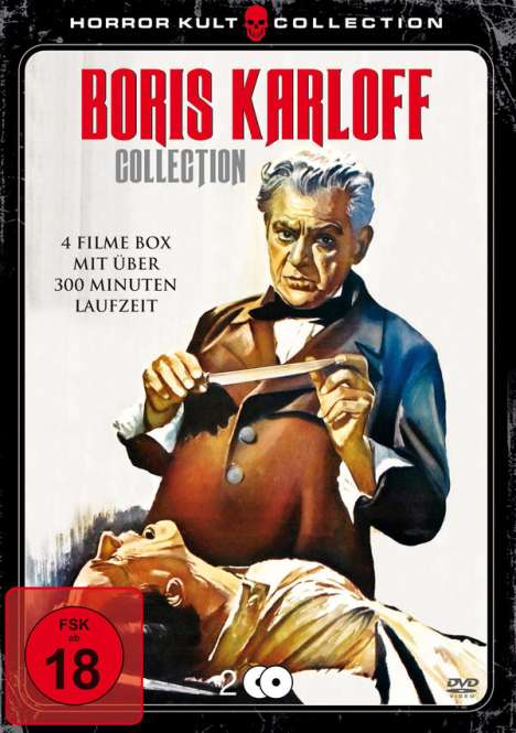 Boris Karloff Collection, 2 DVDs