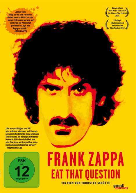 Frank Zappa - Eat That Question (OmU), DVD