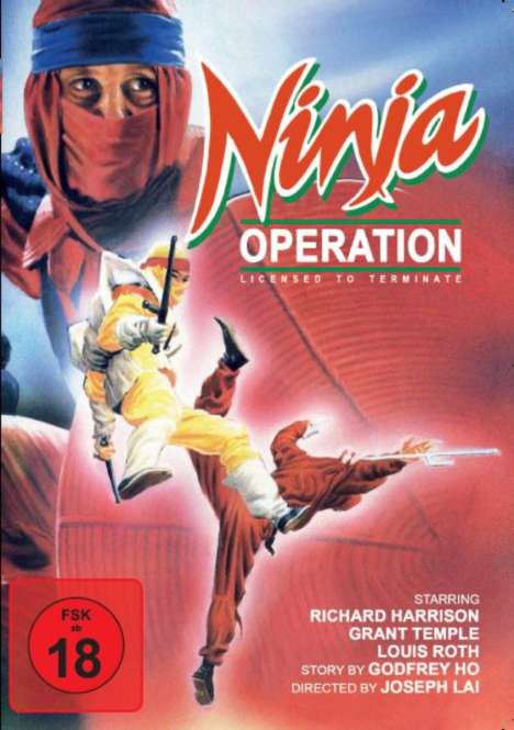 Ninja Operation - Licensed to Terminate, DVD