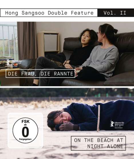 Die Frau, die rannte / On The Beach At Night Alone (OmU) (Blu-ray), Blu-ray Disc