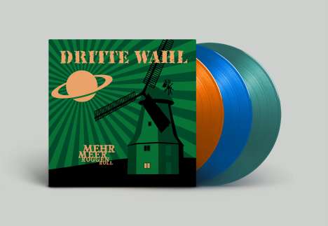 Dritte Wahl: Mehr Meer Roggen Roll (Live 2002) (Limited Numbered Edition) (Colored Vinyl), 3 LPs