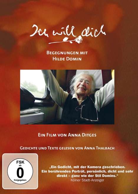 Ich will dich - Begegnungen mit Hilde Domin, DVD