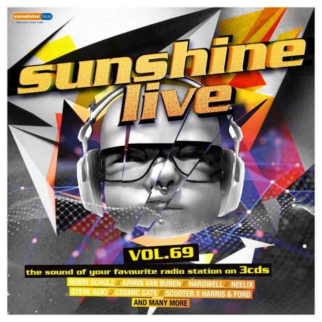 Sunshine Live 69, 3 CDs