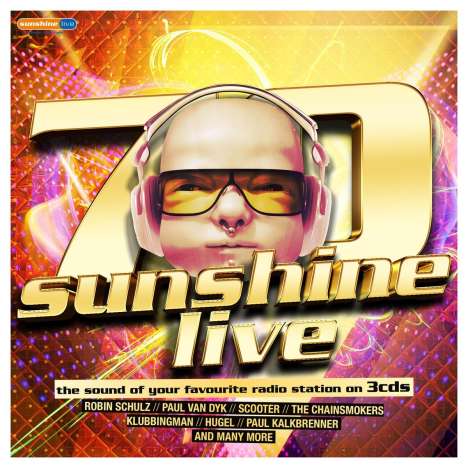 Sunshine Live 70, 3 CDs