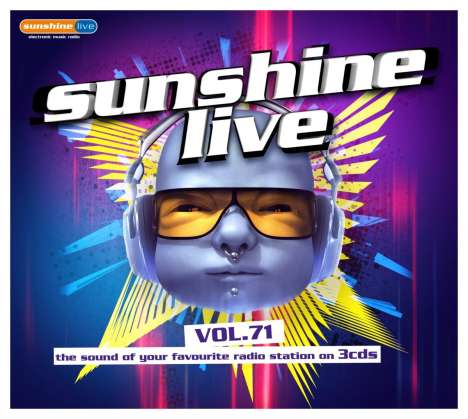 Sunshine Live 71, 3 CDs