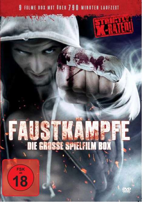 Faustkämpfe - Die Grosse Spielfim Box (9 Filme auf 3 DVDs), 3 DVDs