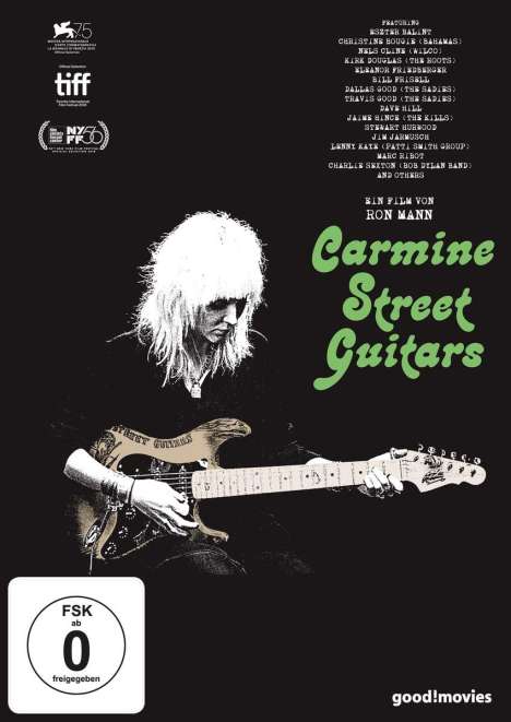 Carmine Street Guitars (OmU), DVD