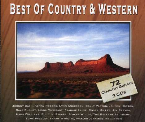 Best Of Country &amp; Western, 3 CDs